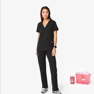 Black Kade Cargo Pant Scrubs